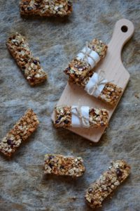 Barrette di cereali e frutta secca senza zucchero